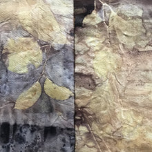 eco printed papers - afterglow