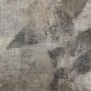 eco dyed/printed silk + linen - set of 3