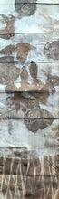 eco printed silk
