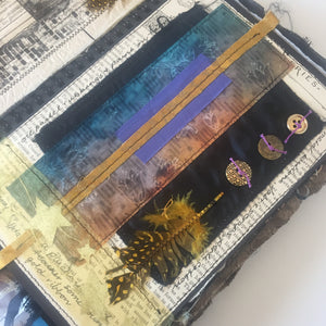 stitched art journal workshop - oct/nov 2019