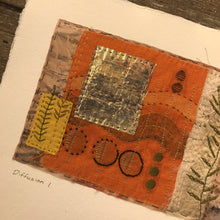 stitched collage wall art - diffusion 1