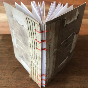 ecoprinted book - holding it all together 2